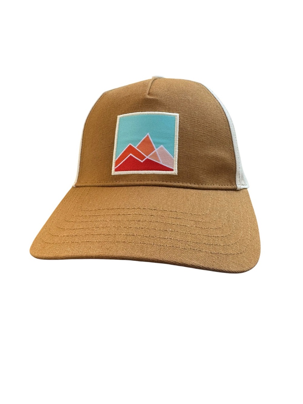 Pistil Harmony Trucker Hat in Camel NWOT